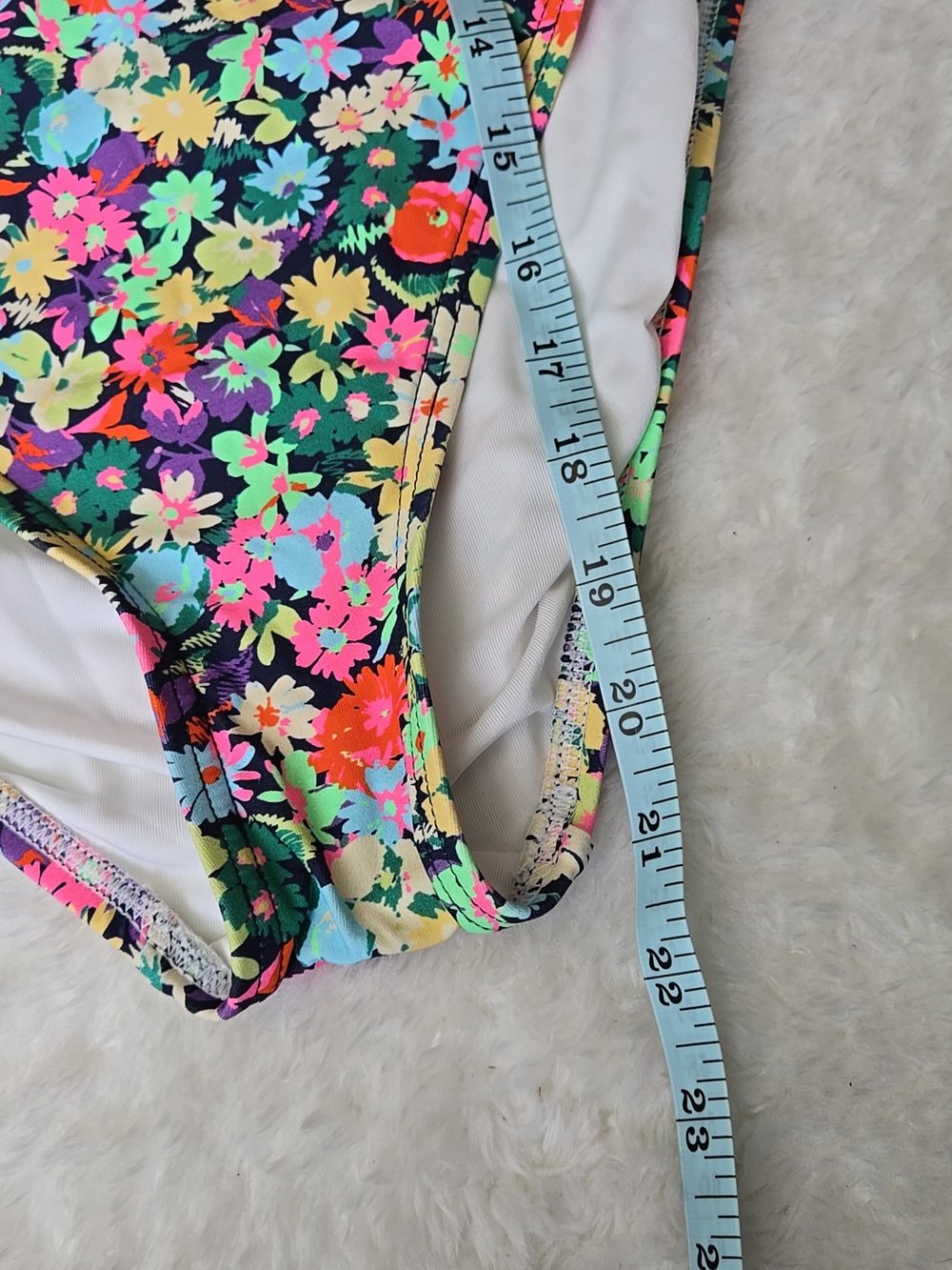 GAP Floral One Piece Swimsuit, Womens Size Extra Small - Picture 6 of 11